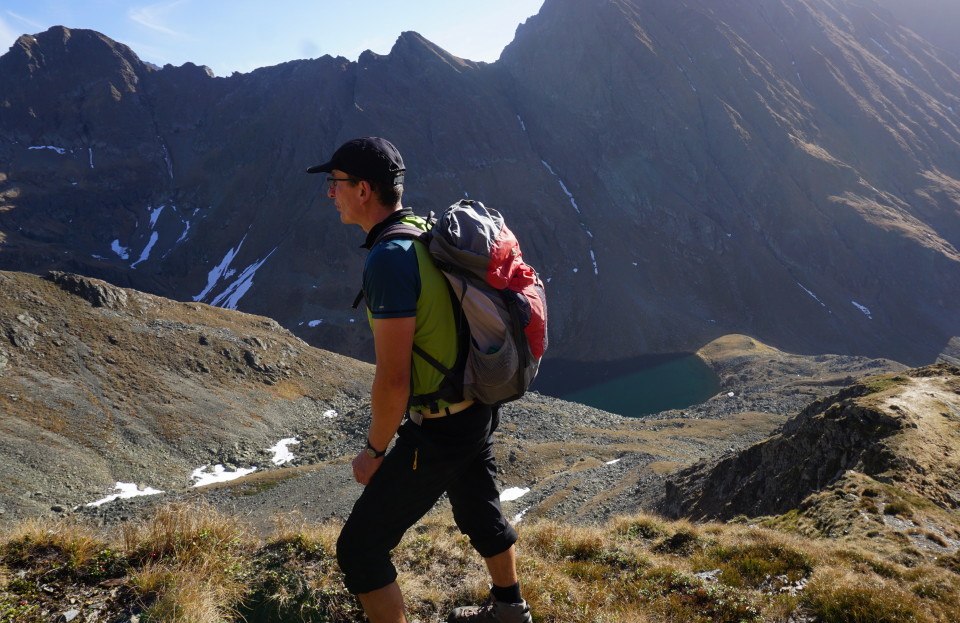 der Lignitzsee zu Füßen Ende Oktober