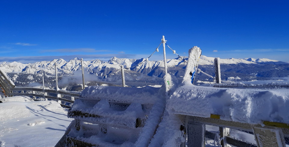 Ausblick von der Speiereckhütte